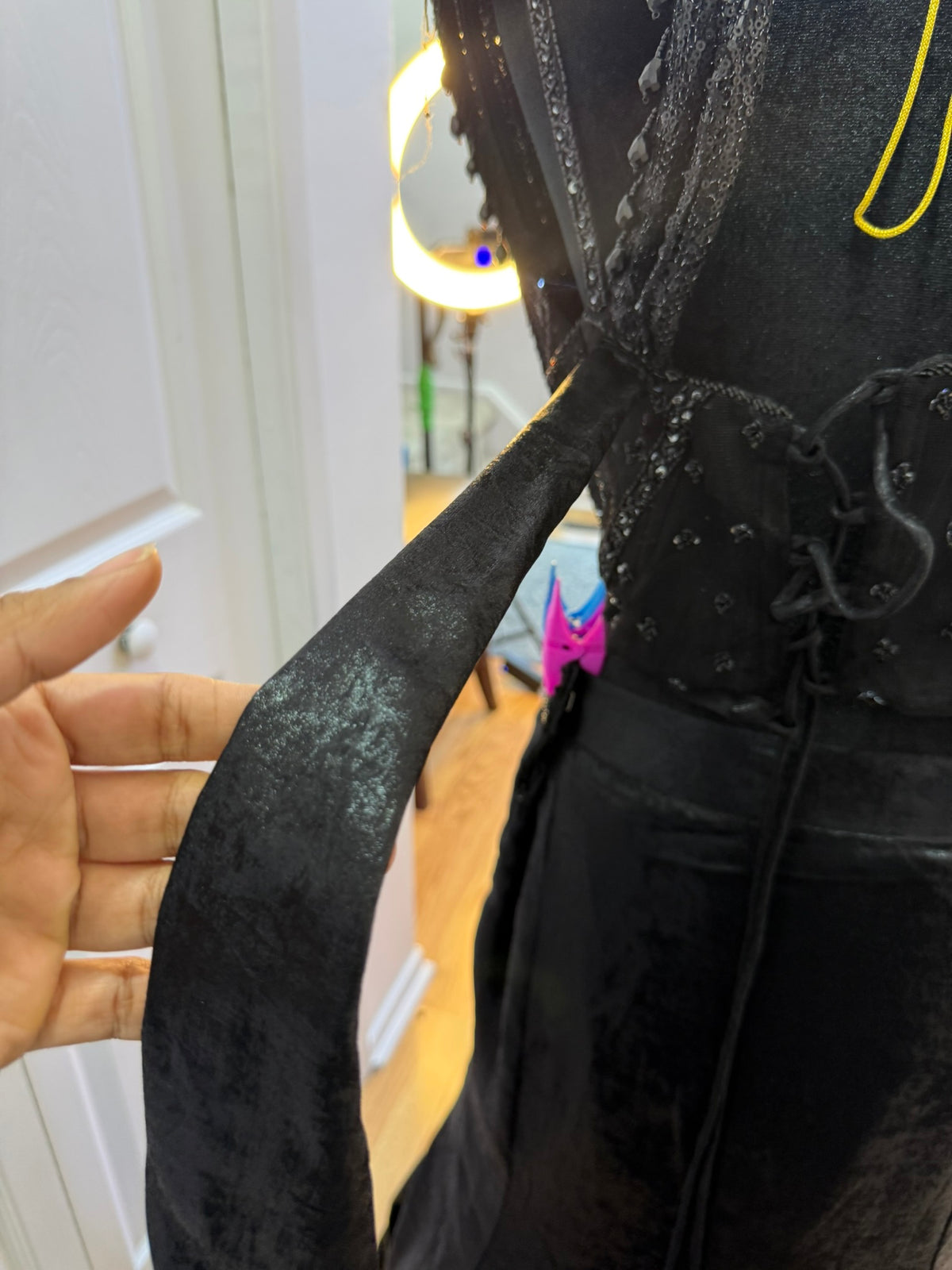 Black Mermaid Lehnga Saree