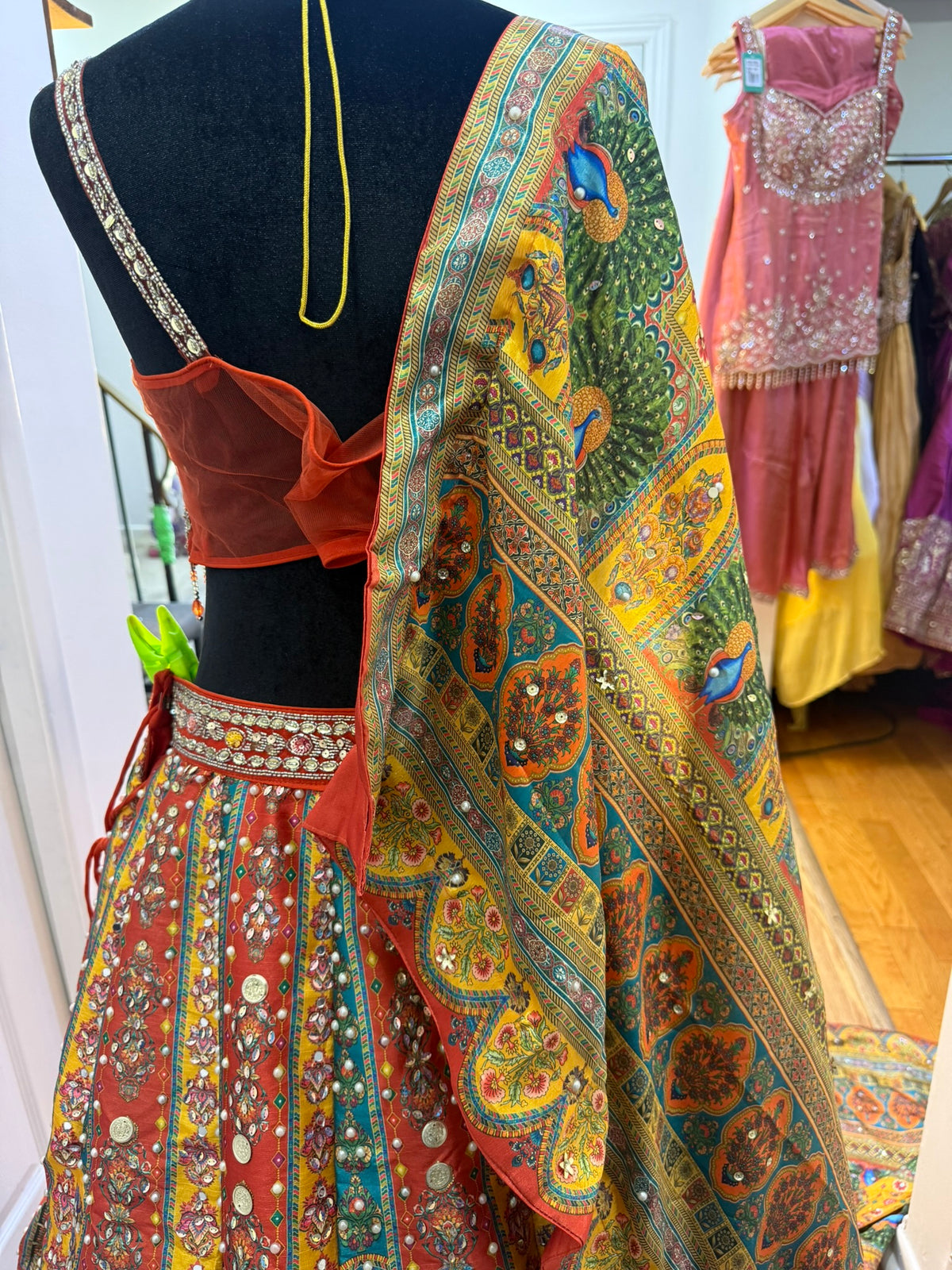 Multicolor PDP INSPIRED  Lehenga Choli Set